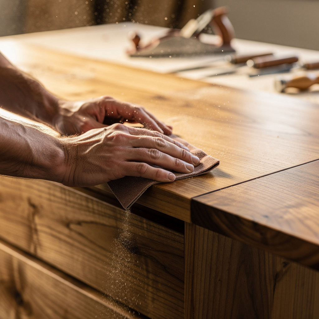 Woodwright Furniture blog categories featuring woodworking tools and materials for custom furniture insights